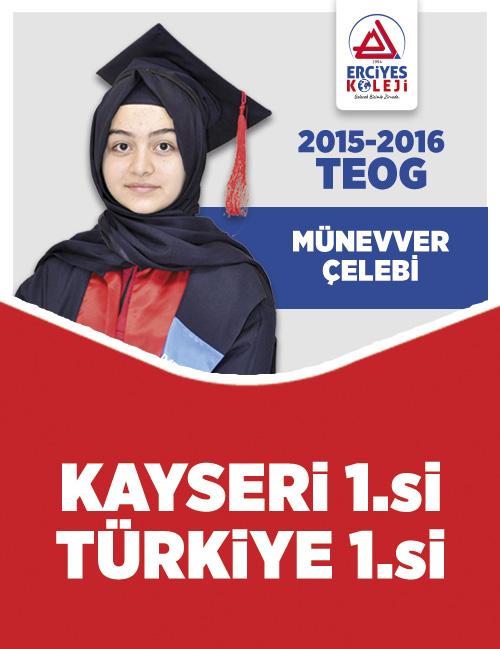 2015-2016 TEOG Türkiye 1.si