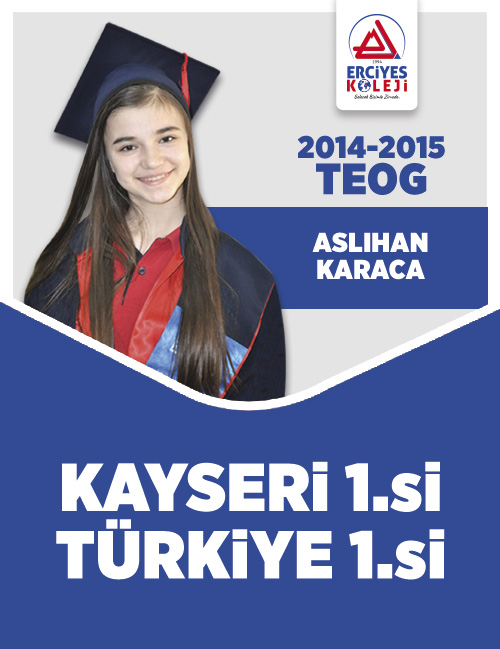 2014-2015 TEOG Türkiye 1.si