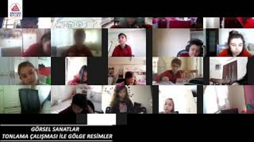 İlkokul | Görsel Sanatlar | Tonlama Çalışması İle Gölge Resimler