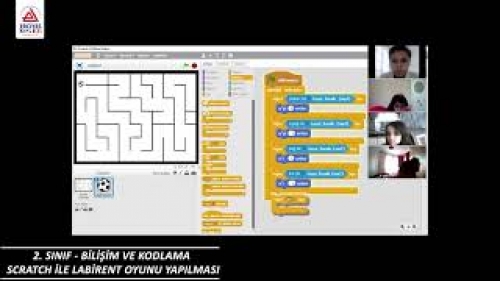 2.Sınıflar | Bilişim ve Kodlama | Scratch ile Labirent Oyunu Yapılması