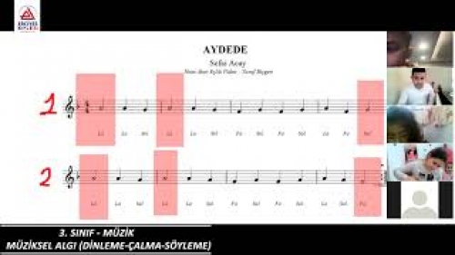 3.Sınıflar | Müzik | Müziksel Algı (Dinleme-Çalma-Söyleme)