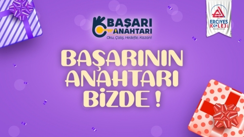BAŞARININ ANAHTARI BİZDE!