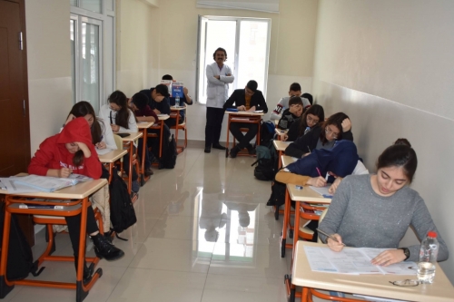 Erciyes Koleji Anadolu Lisesi, YKS Kampına Son Hızla Devam Ediyor