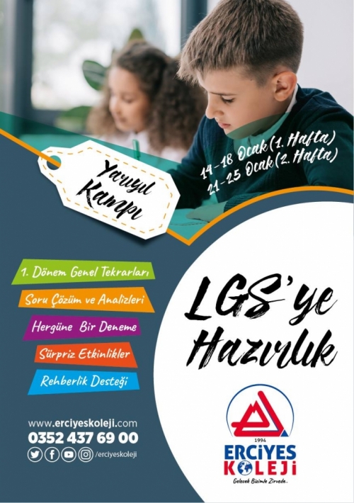 Erciyes Koleji LGS Kampı Başlıyor!