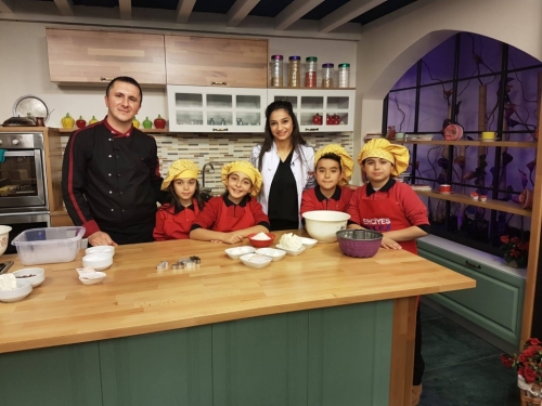 Mutfak ve Zarafet Atölyesi Öğrencilerimiz TV Kayseri'de