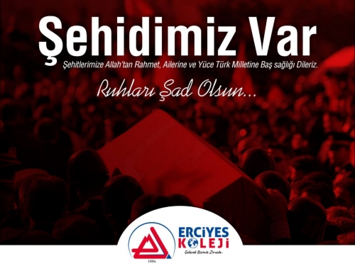 Şehidimiz Var!