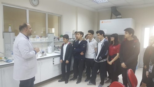 ANADOLU LİSESİ, ERÜ ERNAM NANO TEKNOLOJİ MERKEZİNDE!