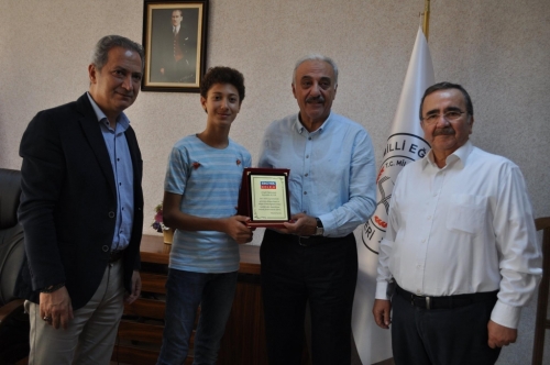 LGS Şampiyonumuza Bir Ödül de İl Milli Eğitim Müdürümüzden!