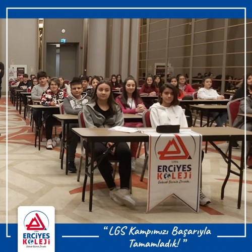 LGS KAMPIMIZI BAŞARIYLA TAMAMLADIK!
