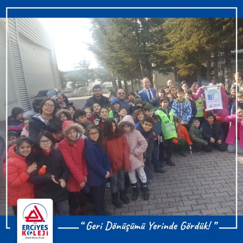 GERİ DÖNÜŞÜMÜ YERİNDE GÖRDÜK !