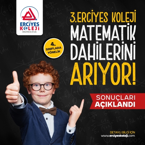 MATEMATİK DAHİLERİMİZ BELLİ OLDU!