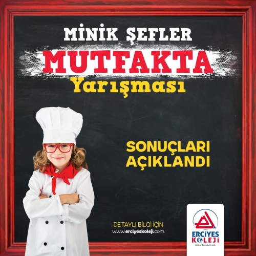 HÜNERLİ ELLER, MİNİK ŞEFLER SEÇİLDİ! 