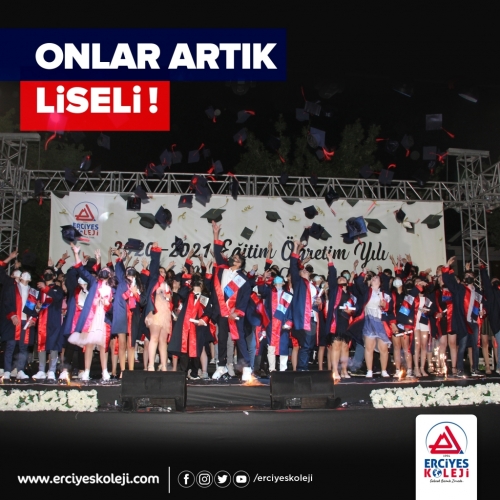 ONLAR ARTIK LİSELİ!