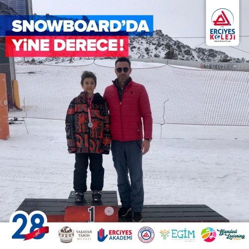 SNOWBOARD'DA YİNE DERECE! 