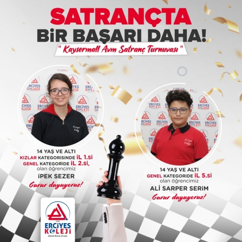 SATRANÇ'TA BİR BAŞARI DAHA!