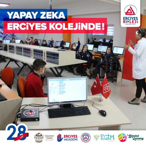 YAPAY ZEKA ERCİYES KOLEJİNDE!
