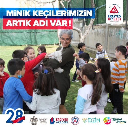 MİNİK KEÇİLERİMİZİN ARTIK ADI VAR!