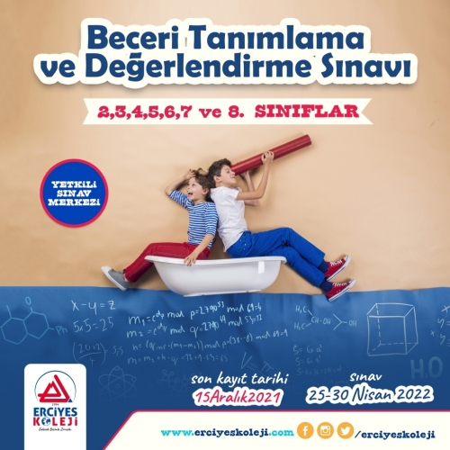 BTD: BECERİ TANILAMA VE DEĞERLENDİRME SINAVI!