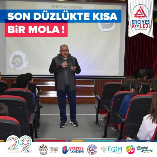 SON DÜZLÜKTE KISA BİR MOLA!
