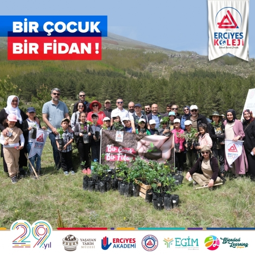 BİR ÇOCUK BİR FİDAN!