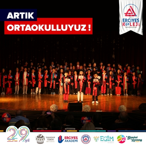 ARTIK ORTAOKULLUYUZ!