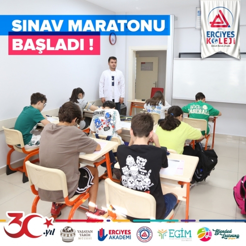 SINAV MARATONU BAŞLADI!
