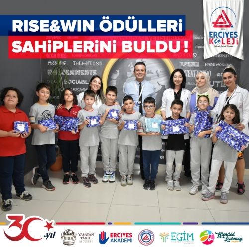 RISE&WIN ÖDÜLLERİ SAHİPLERİNİ BULDU!