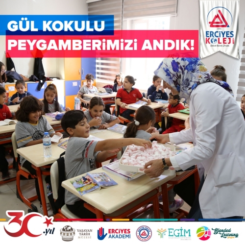 GÜL KOKULU PEYGAMBERİMİZİ ANDIK!
