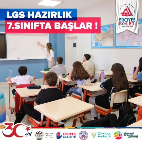 LGS HAZIRLIK 7.SINIFTA BAŞLAR!