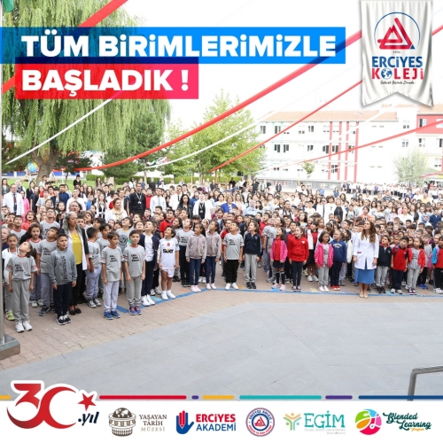 TÜM BİRİMLERİMİZLE BAŞLADIK!