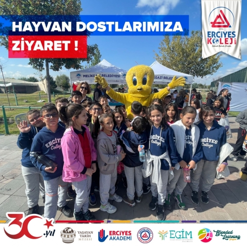 HAYVAN DOSTLARIMIZA ZİYARET!