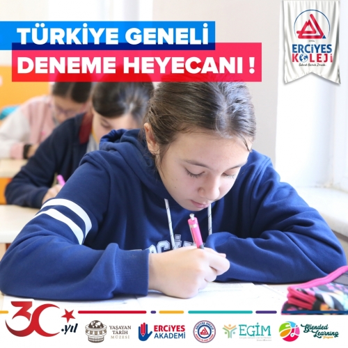 TÜRKİYE GENELİ DENEME HEYECANI!