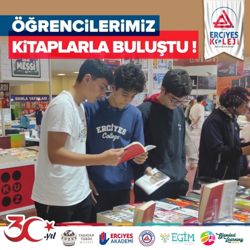 ÖĞRENCİLERİMİZ KİTAPLARLA BULUŞTU!