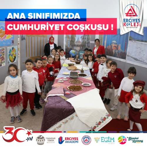 ANA SINIFIMIZDA CUMHURİYET COŞKUSU!