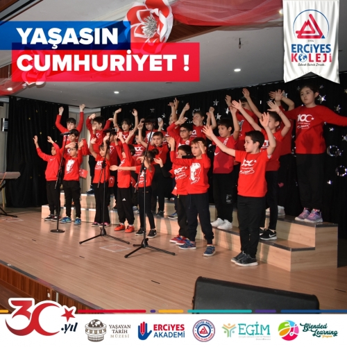 YAŞASIN CUMHURİYET!