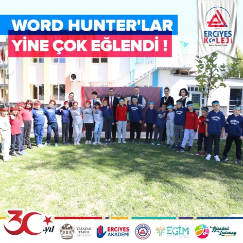 WORD HUNTER'LAR YİNE COK EĞLENDİ!
