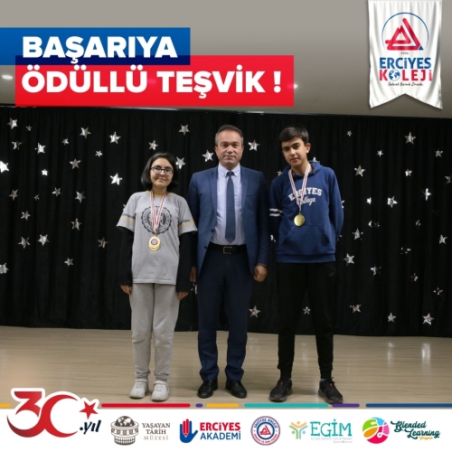 BAŞARIYA ÖDÜLLÜ TEŞVİK!