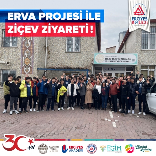 ERVA PROJESİ İLE ZİÇEV ZİYARETİ!