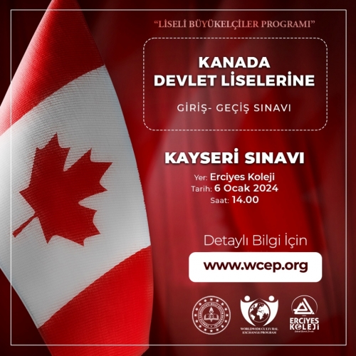 ERCİYES KOLEJİ KAPILARINI DÜNYAYA AÇIYOR!