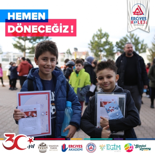 HEMEN DÖNECEĞİZ!