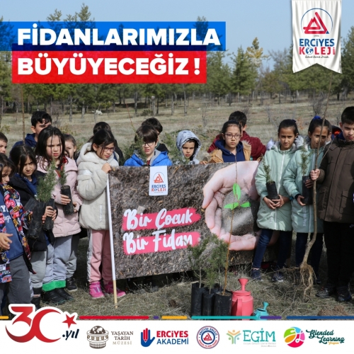 FİDANLARIMIZLA BÜYÜYECEĞİZ