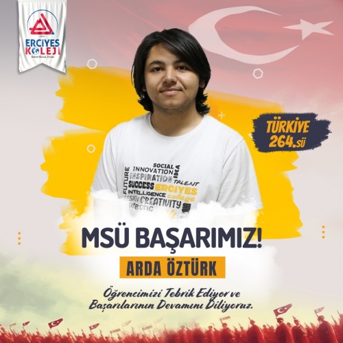 MSÜ BAŞARIMIZ!