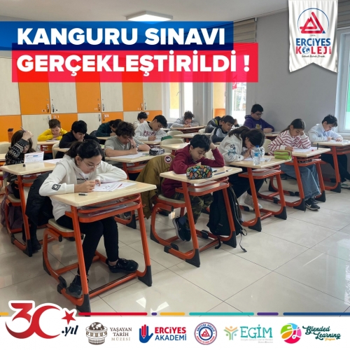KANGURU SINAVI GERÇEKLEŞTİRİLDİ!