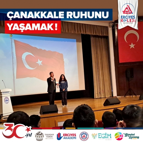ÇANAKKALE RUHUNU YAŞAMAK!