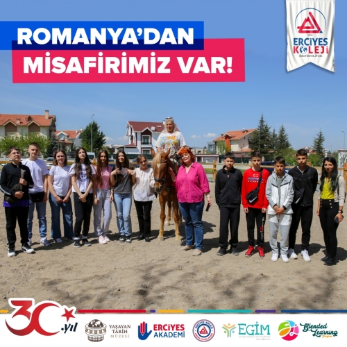 ROMANYA'DAN MİSAFİRİMİZ VAR!