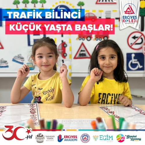 TRAFİK BİLİNCİ KÜÇÜK YAŞTA BAŞLAR