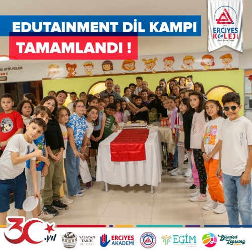 EDUTAINMENT DİL KAMPI TAMAMLANDI!