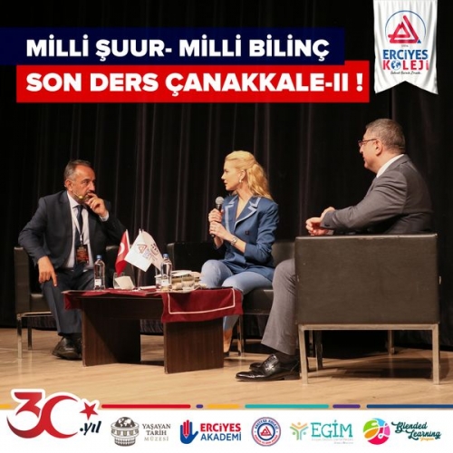 MİLLİ ŞUUR- MİLLİ BİLİNÇ: “SON DERS ÇANAKKALE-II”