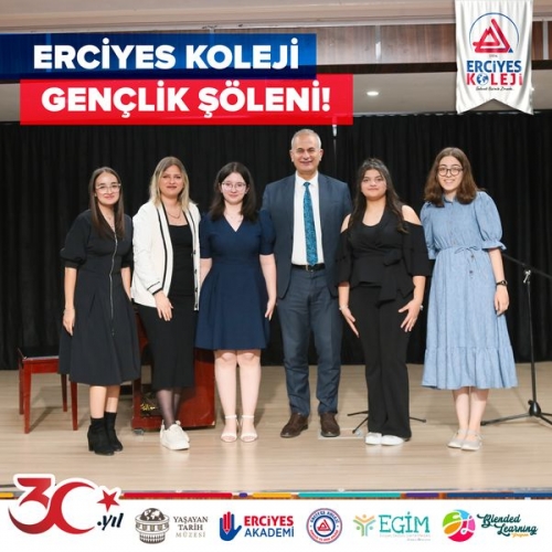 ERCİYES KOLEJİNDE GENÇLİK ŞÖLENİ!