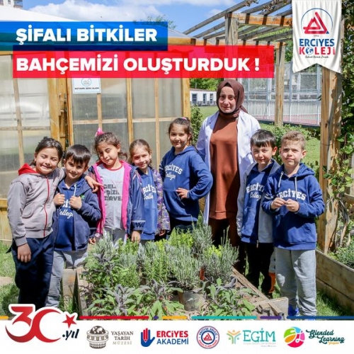 ŞİFALI BİTKİLER BAHÇEMİZİ OLUŞTURDUK!
